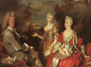 Nicolas de Largilliere Family Portrait china oil painting reproduction